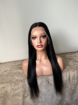 nowa peruka lace front 100% ludzk wlos na co dzien