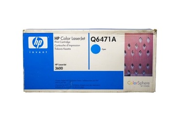 Oryginalny Toner HP Color Laserjet Q6471A Cyan