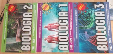 3 ksiażki Biologia Witowski tomy 1-3 2002-2020