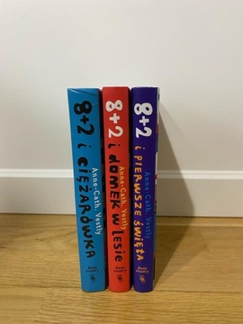 Książki z serii 8 +2 (3 szt) 