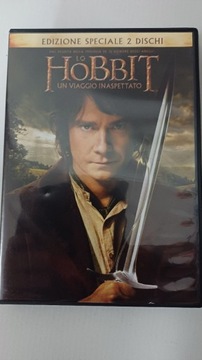DVD Hobbit cz.1 IT, GB bez polskiego