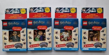  Harry Potter 4 X KARTY ZŁOTE LIMITKI 100 naklejki