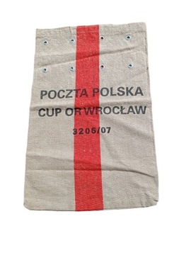 Polski duży worek pocztowy z nadrukiem Wrocław