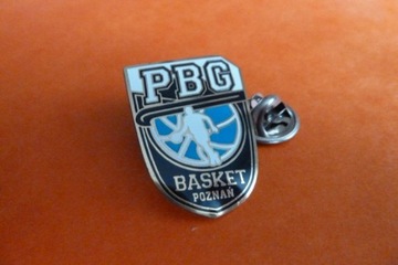 PBG Basket Poznań koszykówka pins