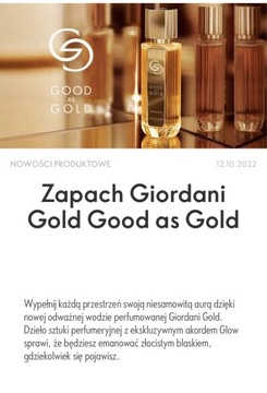 Giordani Good as Gold