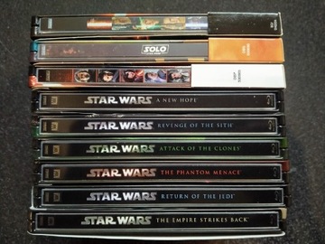 Star Wars Gwiezdne Wojny - blu-ray,steelbook ideał