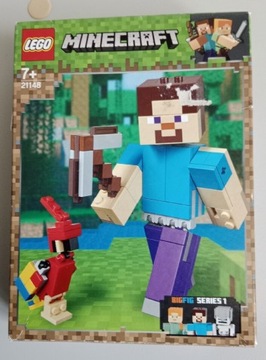 LEGO Minecraft 21148 - Steve i papuga 