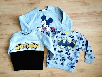 Bluzy Batman myszka Miki Mickey mouse 104 chłopak