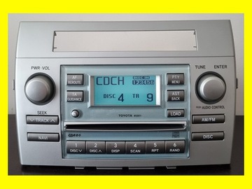 Radio TOYOTA COROLLA VERSO II W58811 - BEZ WADY !!