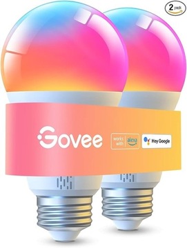 Żarówki LED Govee , kolorowe WIFI synchro-muzyki 