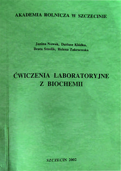 Ćwiczenia laboratoryjne z biochemii