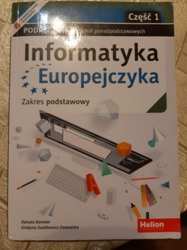 Informatyka Europejczyka część1 zakres podstawowy