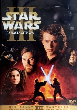 Film DVD Star Wars III Gwiezdne Wojny - stan BDB