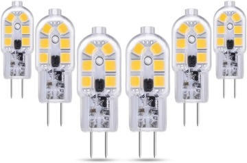 Żarówki LED Akynit G4 12 V Zimna Biel 6000 K 1,5 W