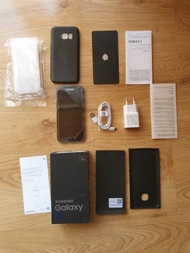 Telefon Samsung Galaxy S7 czarny,BDB stan, gratisy