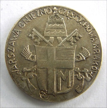  Pierwsza Pielgrzymka Jan Paweł II medal 1979 