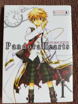 Pandora Hearts, tom 1, manga, Jun Mochizuki, PL