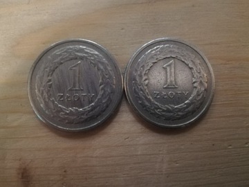 moneta 1 zł 1990 