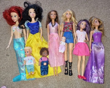 Lalki Barbie - zestaw!