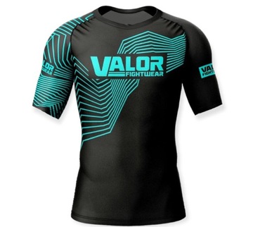 ValorGeoBlue Rash Guard /bjj/mma