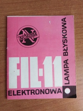 Lampa błyskowa FIL-11 - instrukcja obsługi
