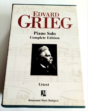 Edvard Grieg Piano Solo Complete Edition - nuty 