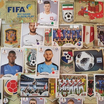 Naklejki zwykłe - Panini World Cup Russia 2018