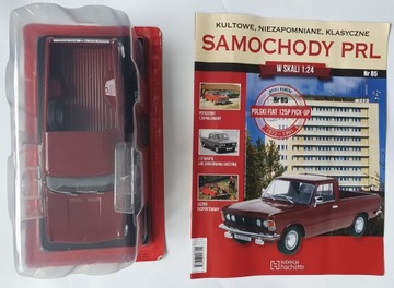 SAMOCHODY PRL Nr 85 POLSKI FIAT 125p PICK-UP 