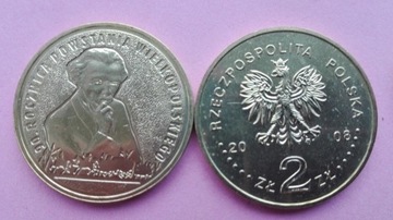 2 zł 2008 r 90 rocznica Powstania Wielkopolskiego