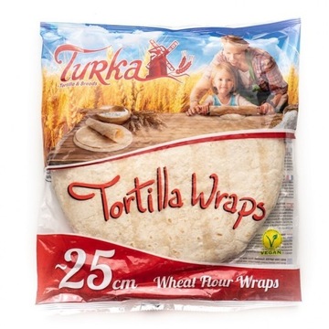 Tortilla 25cm 70g Turka Wraps