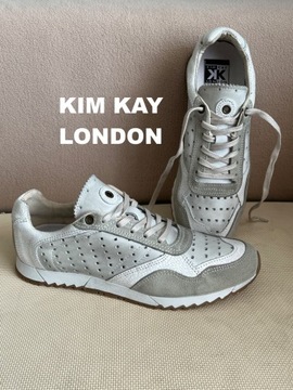 Damskie sneakersy skórzane Kim Kay London