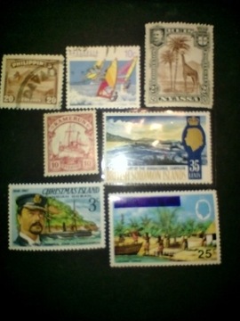 Znaczki pocztowe Anglia kolonie 