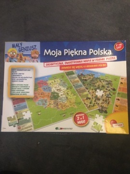 Puzzle dwustronne,Moja piękna Polska