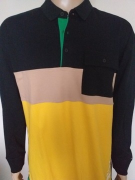 Koszulka polo long sleeve męska Tommy Hilfiger L