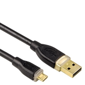 HAMA Pozłacany Kabel Micro USB Długi 1,8 M JAKOŚĆ