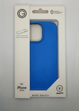 ETUI PLECKI do iPhone 13 Pro - niebieskie