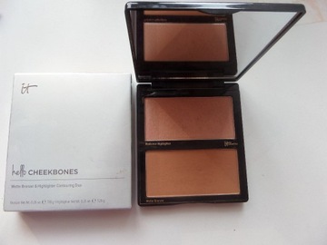 It Cosmetics Hello Cheekbones brązer rozświetlacz