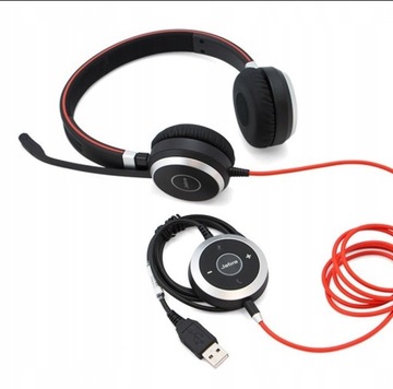 Słuchawki nauszne Jabra Evolve 40 Duo MS
