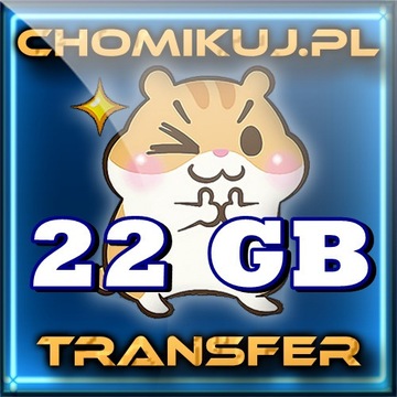 Transfer 22 GB na chomikuj - Bezterminowo 