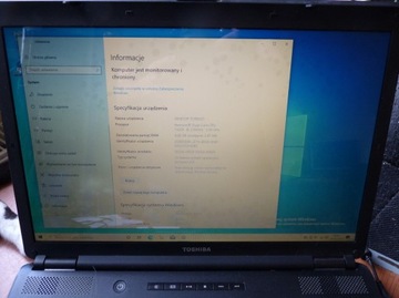 ToshibA L350-21J Intel t4200 2.0GHZ/4GB/160GB