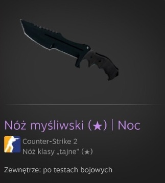 Nóż Myśliwski | Noc   Huntsman Knife | Night