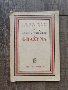 GRAŻYNA- ADAM MICKIEWICZ -POWIEŚĆ LITEWSKA