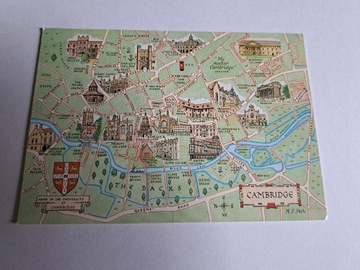 Cambridge mapka