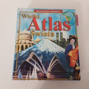 Wielki ATLAS Świata - lata 90-te XX wieku - antyk