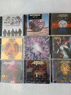 Anthrax 9 albumów 