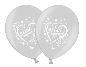 balony urodzinowe,na 30ste urodziny,zestaw 10sztuk