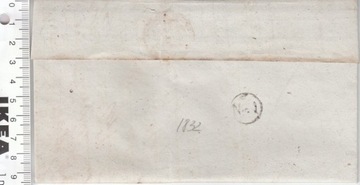 Niemcy BRESLAU koperta list z 1832 roku