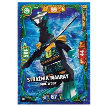 KARTA  NR 85  LEGO NINJAGO seria 7 SEABOUND