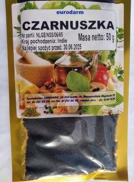 czarnuszka 50 g eurodarm