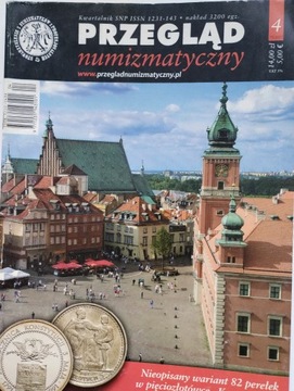 Przegląd Numizmatyczny nr 4 z 2011r.i spis treści.